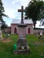 Central cross at the cemetery in Fořt