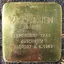 Stolperstein dedicated to Karl Eckstein (born 1934)
