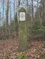 Signpost stone in Cunnersdorf near Königstein