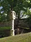 Column shrine nearby Cheb Castle