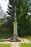 Wayside cross near the train station
