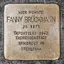 Stolperstein voor Fanny Brückmann