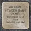 Stolperstein voor Heinrich Hahn