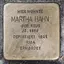 Stolperstein voor Martha Hahn