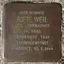 Stolperstein voor Sofie Weil