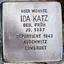 Stolperstein voor Ida Katz