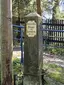 Signpost stone in Stadt Wehlen