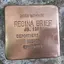 Stolperstein voor Regina Brief
