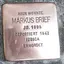 Stolperstein voor Markus Brief