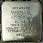 Stolperstein dedicated to Annemarie Kusserow