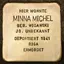 Minna (Mina Minde) Michel, geb. Widawski Minna (Mina Minde) Michel, geb. Widawski