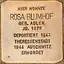 Rosa Bluhof, geb. Adler