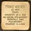 Franz Kocher Franz Kocher
