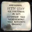 Stolperstein dedicated to Betty Lewy