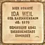 Ida (Adelheid) Weil, geb. Kastanienbaum Ida (Adelheid) Weil, geb. Kastanienbaum