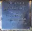 Stolperstein à la mémoire de Josef Levy Stolperstein à la mémoire de Josef Levy