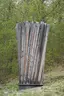 Modern column shrine in Křtiny