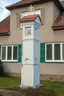 Column shrine near cemetery in Nedvědice