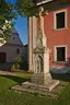 Cross near church in Nedvědice