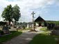 Central cross at Tylovice cemetery