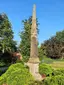 Postmeilensäule im Tiergarten Delitzsch