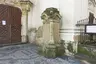 Podstavec sochy sv. Jana Nepomuckého z Rožatova