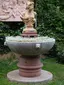 Female bust in the Artist garden in Nusle