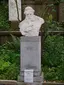 Bust of Svatopluk Čech in the Artist garden in Nusle