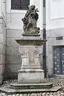 Statue of John of Nepomuk at Church of Maria Magdalena in Karlovy Vary