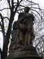 Statue of the baptism of Jesus Christ