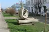 Kamenná plastika na tř. Václava Klementa