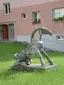 Aufspringendes Pferd
