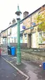 Sewer gas lamp opposite junction with Glebe Road Sewer gas lamp opposite junction with Glebe Road