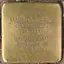 Stolperstein à la mémoire de Martha Weiss