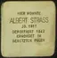 Stolperstein für Albert Strass