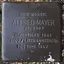 Stolperstein für Alfred Mayer