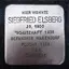 Stolperstein en memoria de Siegfried Elsberg