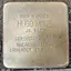 Stolperstein en memoria de Hugo Moos
