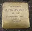 Stolperstein en memoria de Berta Bissinger