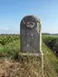 Königlich sächsischer Meilenstein