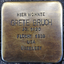 Stolperstein für Grete Bruch
