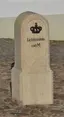 Königlich sächsischer Meilenstein