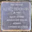 Stolperstein em memória de Alfred Bergmann