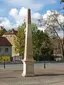 Kursächsische Postmeilensäule Theaterplatz Löbau