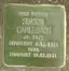 Stolperstein voor Simson Carlebach