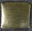 Stolperstein à la mémoire de Julius Meiberg