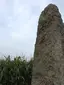 Alignement formé par les quatre menhirs de Saint-Denec