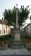 Croix de chemin en pierre
