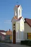Chapel with bell tower in Sobín