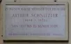 Gedenktafel für Arthur Schnitzler